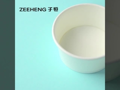 Papiersalatschalen mit Deckel