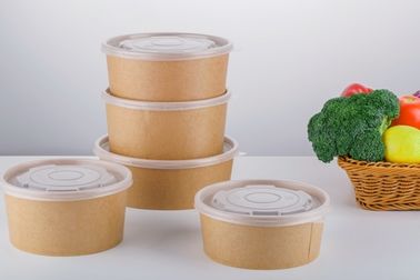 Das kundenspezifische recyclebare Papierwegwerfmittagessen rollt mit Deckel für Hotel/Haushalt